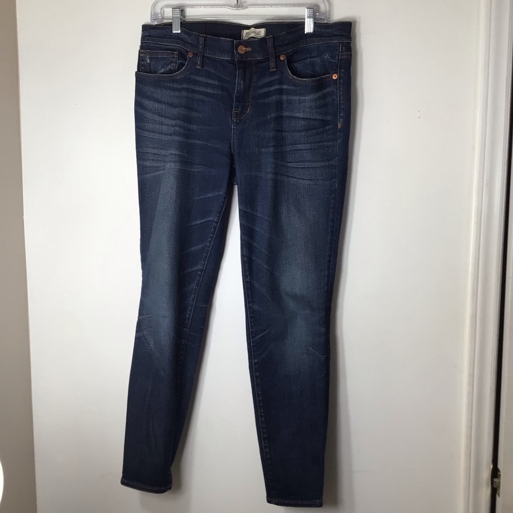 MADEWELL jeans women 32 skinny blue